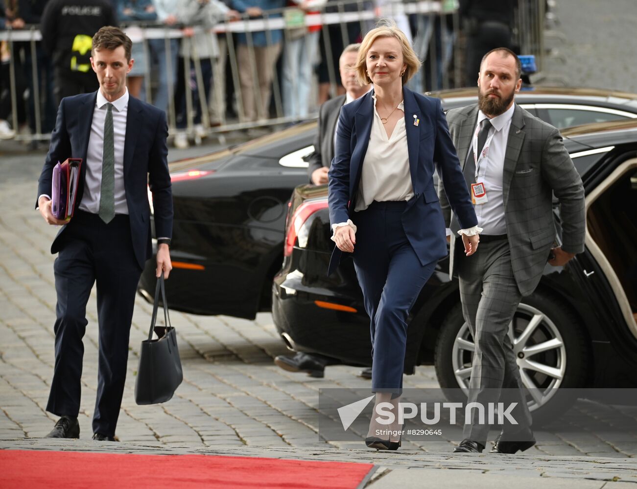 Czech Republic European Political Community Summit Participants Arrival