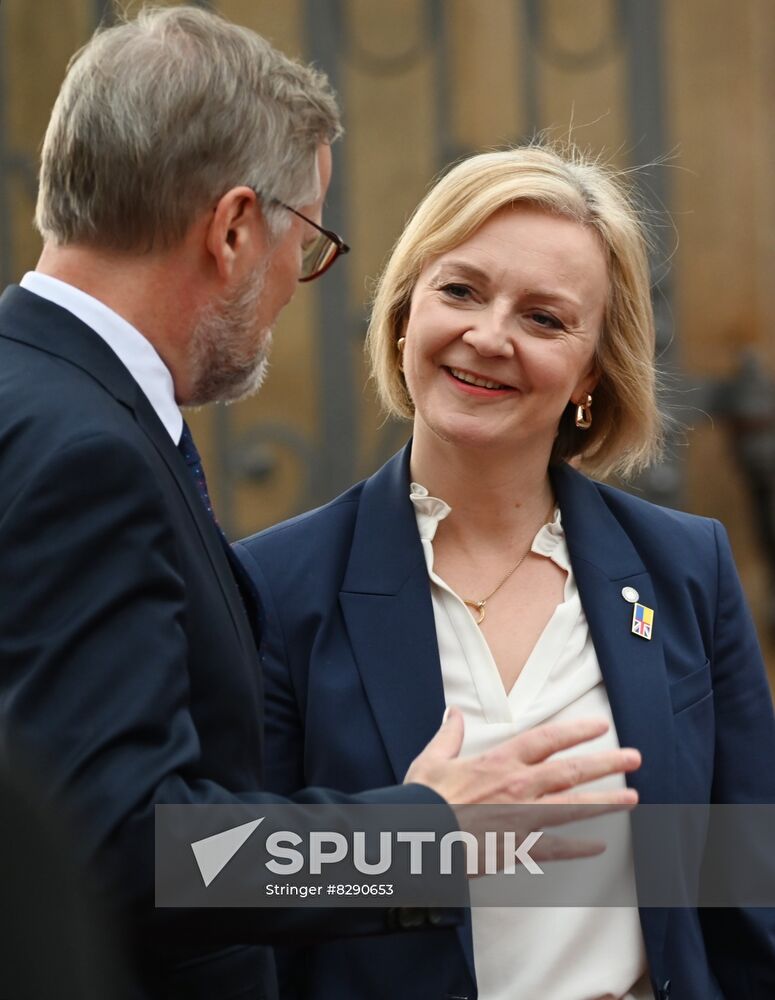 Czech Republic European Political Community Summit Participants Arrival