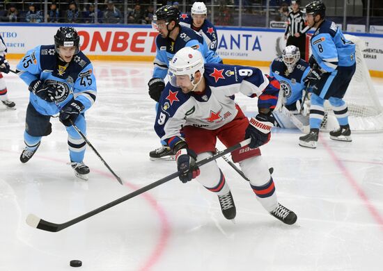 Russia Ice Hockey Kontinental League Sibir - CSKA