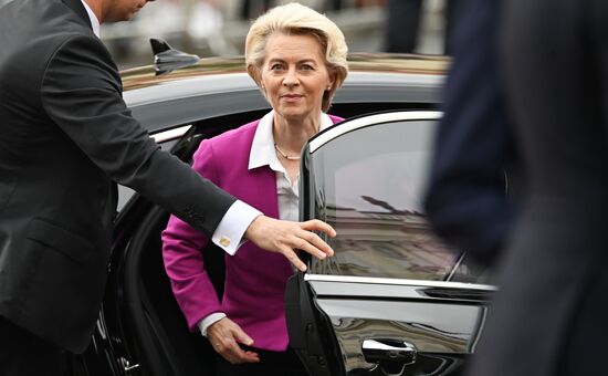 Czech Republic European Political Community Summit Participants Arrival