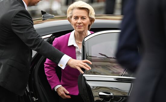 Czech Republic European Political Community Summit Participants Arrival
