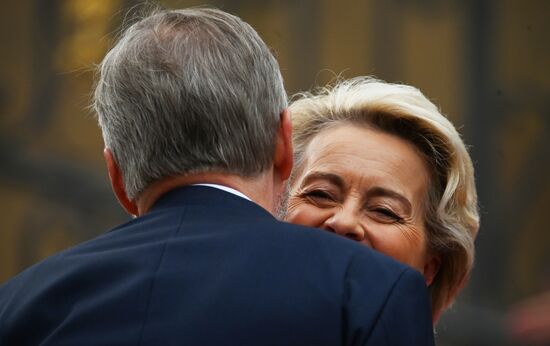 Czech Republic European Political Community Summit Participants Arrival