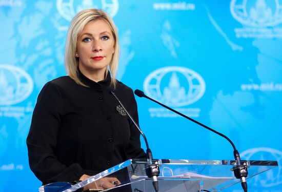 Russia Zakharova Briefing