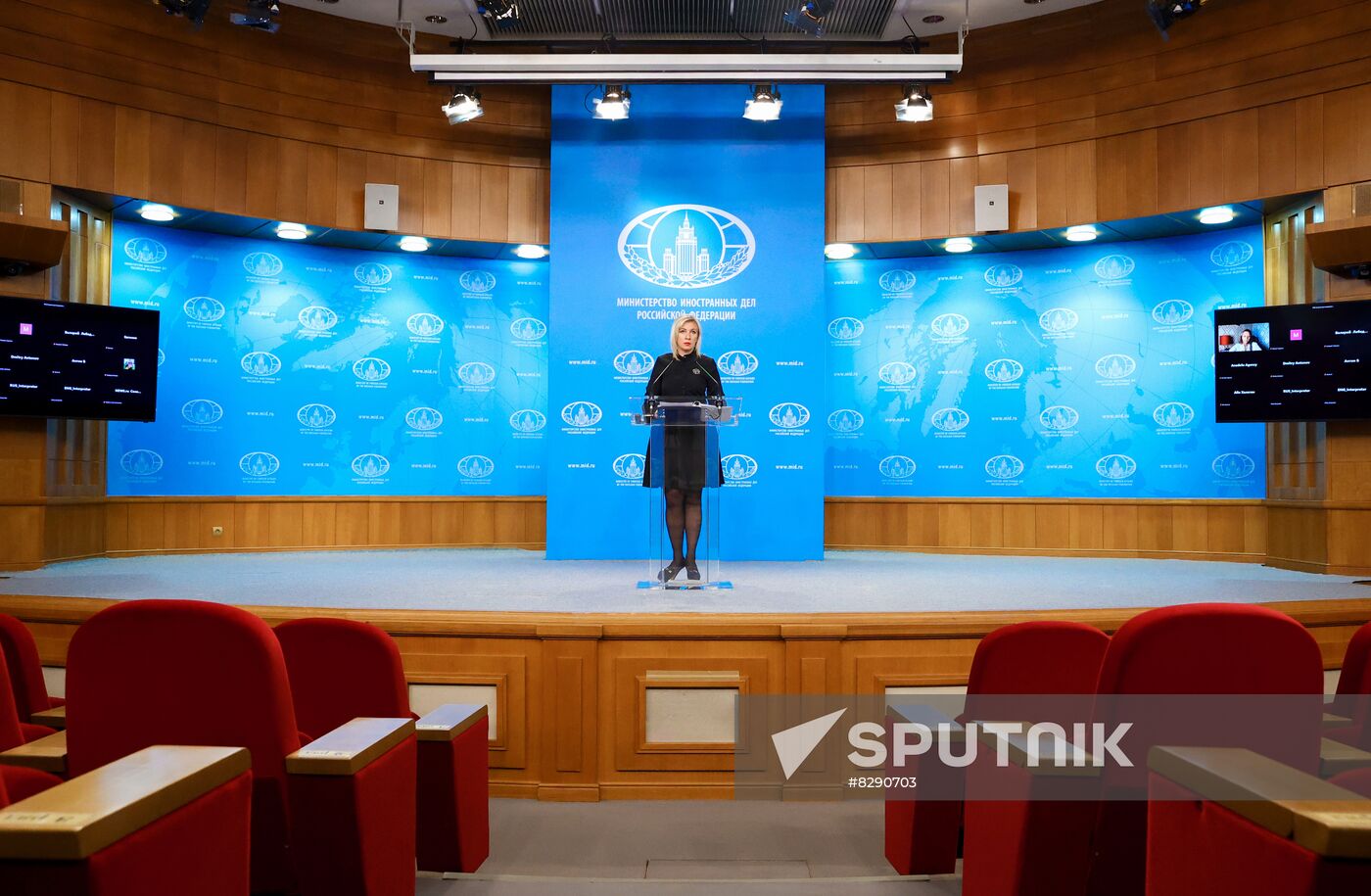 Russia Zakharova Briefing