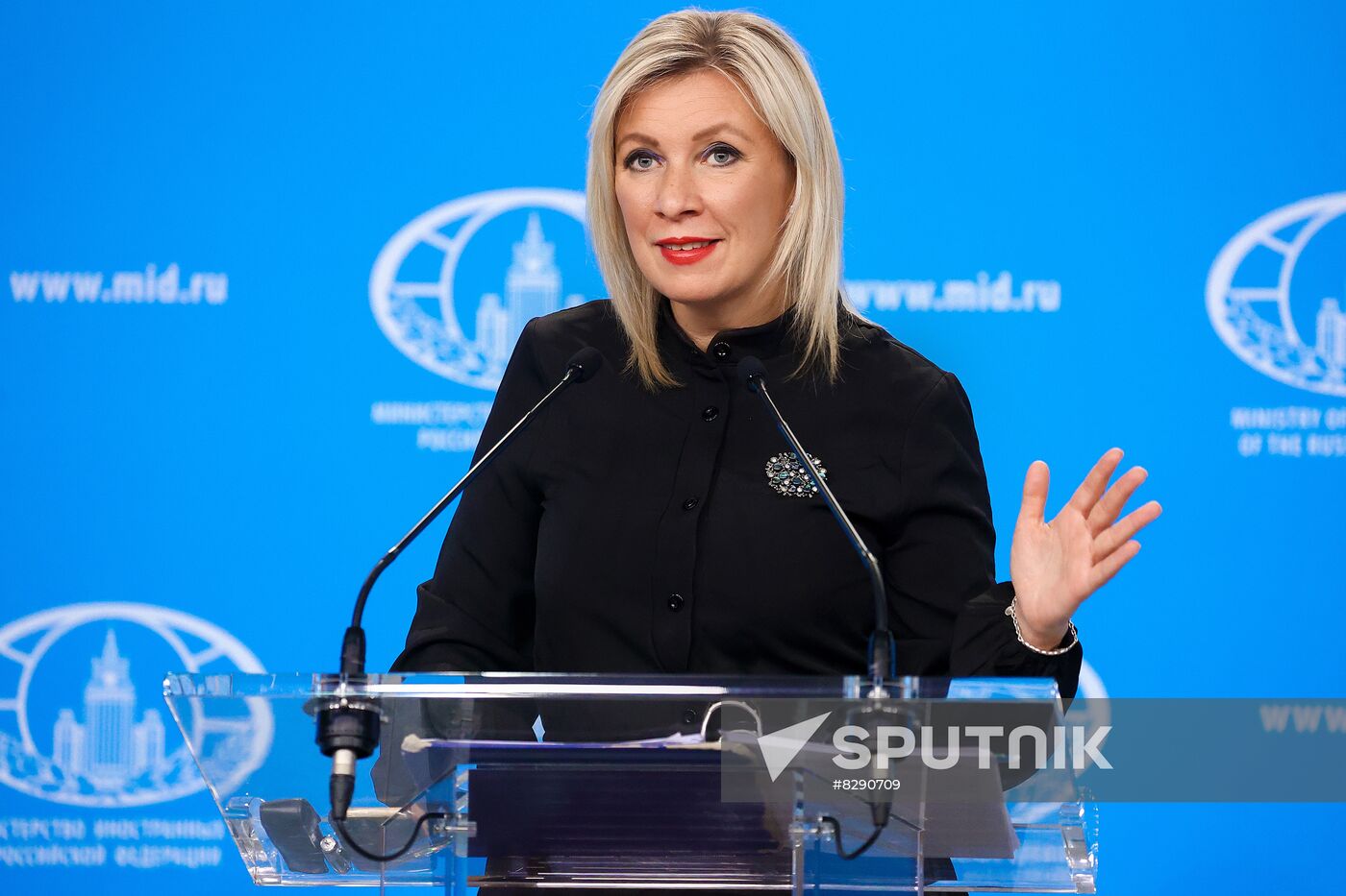 Russia Zakharova Briefing