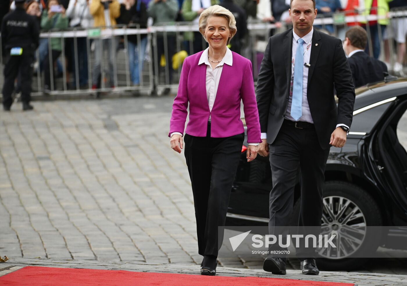 Czech Republic European Political Community Summit Participants Arrival