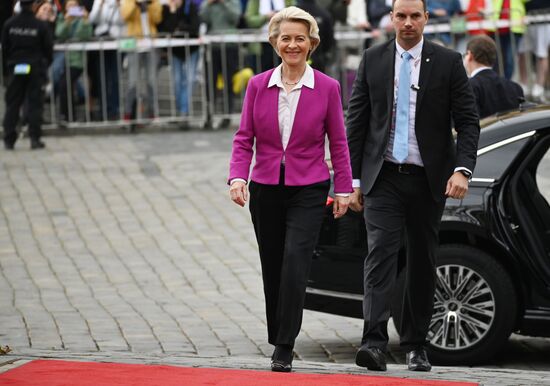 Czech Republic European Political Community Summit Participants Arrival