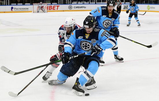 Russia Ice Hockey Kontinental League Sibir - CSKA