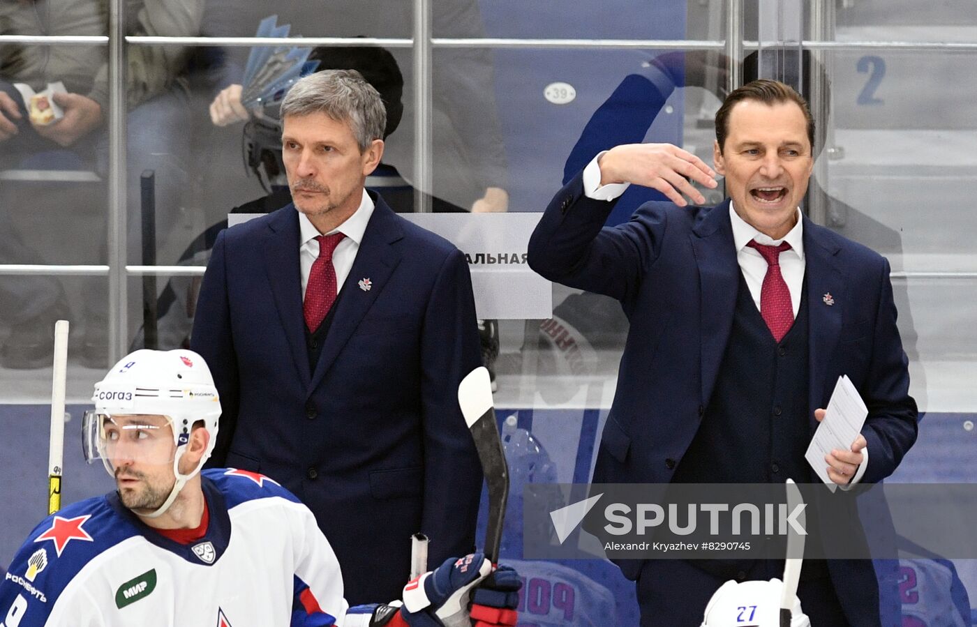 Russia Ice Hockey Kontinental League Sibir - CSKA