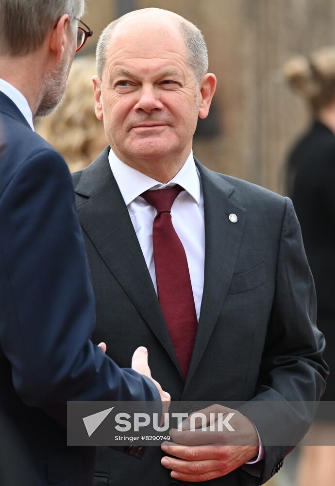 Czech Republic European Political Community Summit Participants Arrival
