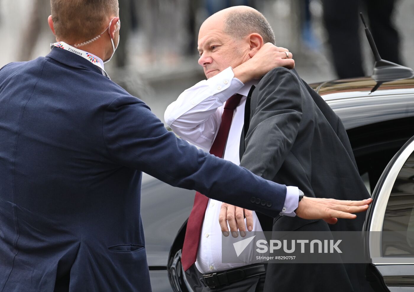 Czech Republic European Political Community Summit Participants Arrival