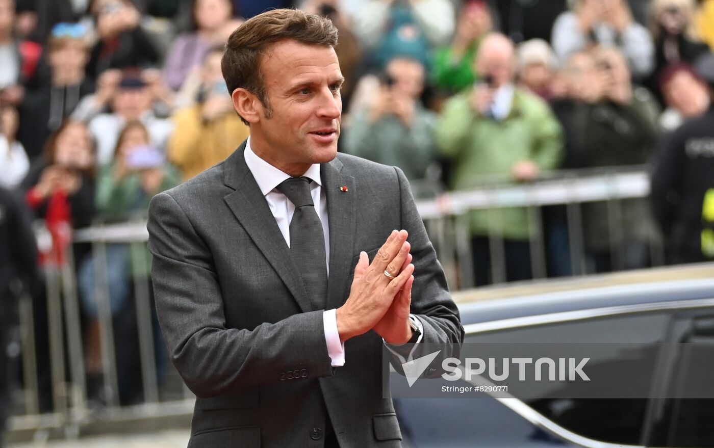 Czech Republic European Political Community Summit Participants Arrival