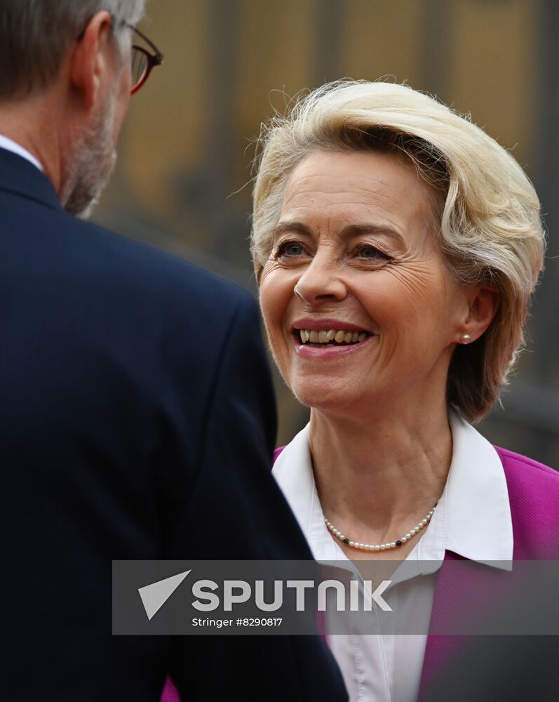 Czech Republic European Political Community Summit Participants Arrival