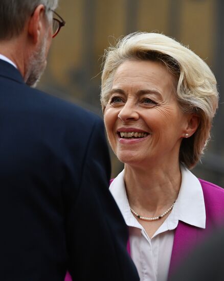 Czech Republic European Political Community Summit Participants Arrival