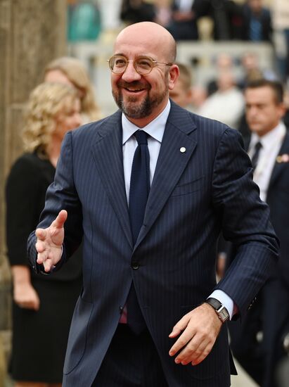 Czech Republic European Political Community Summit Participants Arrival