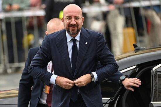 Czech Republic European Political Community Summit Participants Arrival