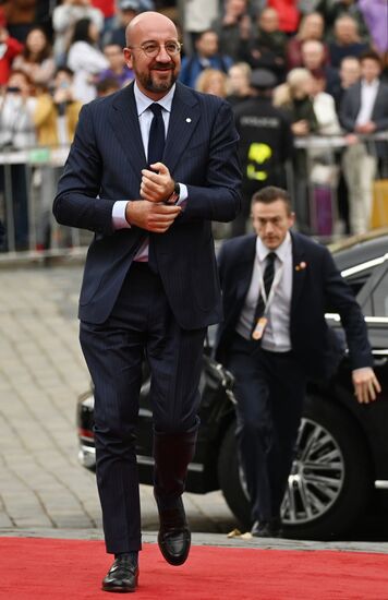 Czech Republic European Political Community Summit Participants Arrival
