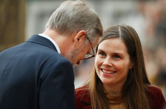 Czech Republic European Political Community Summit Participants Arrival