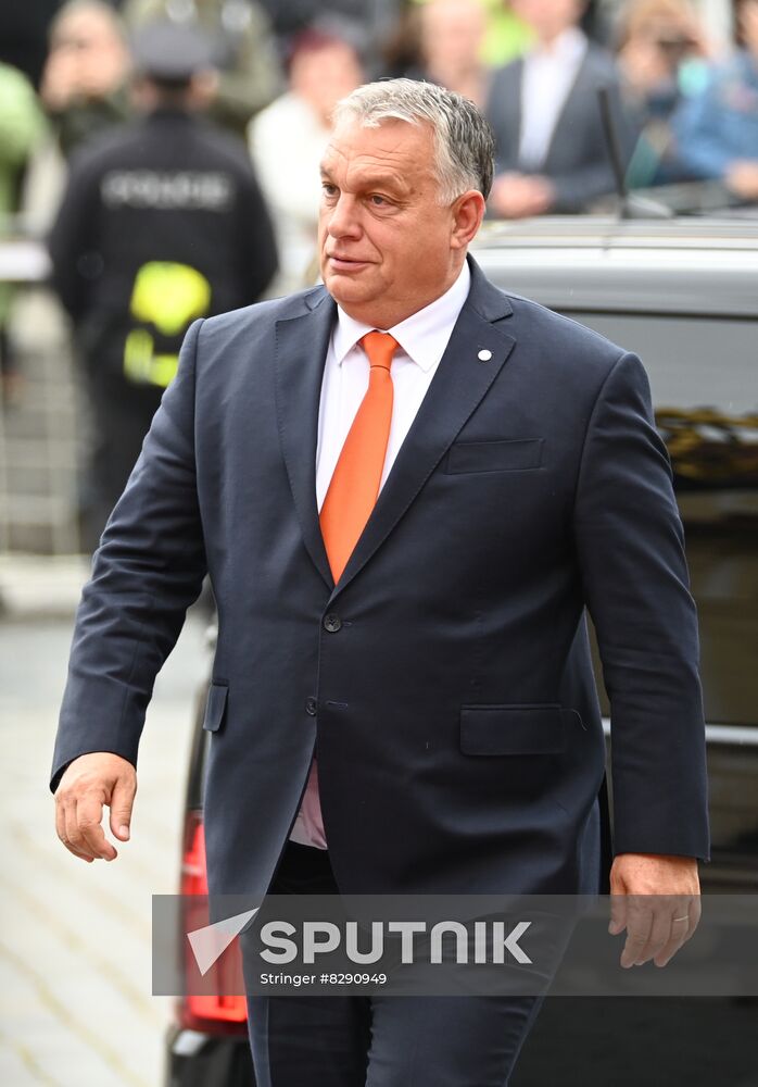 Czech Republic European Political Community Summit Participants Arrival