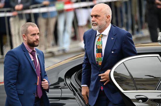 Czech Republic European Political Community Summit Participants Arrival