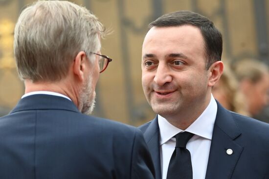 Czech Republic European Political Community Summit Participants Arrival