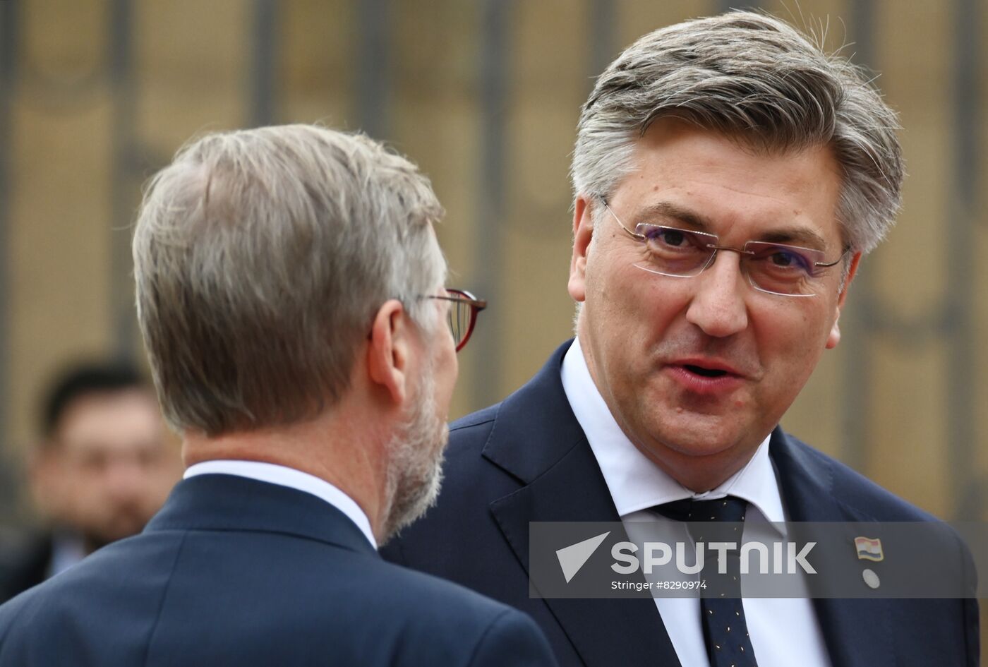 Czech Republic European Political Community Summit Participants Arrival