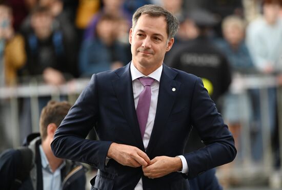 Czech Republic European Political Community Summit Participants Arrival