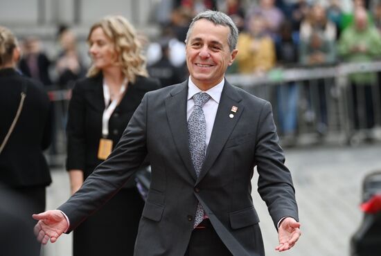 Czech Republic European Political Community Summit Participants Arrival