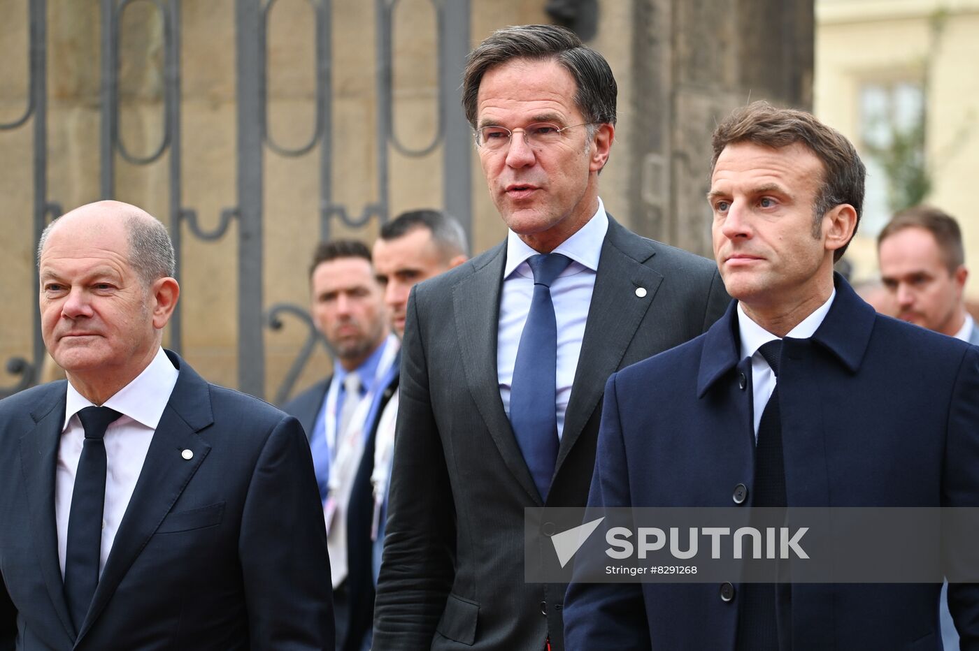 Czech Republic European Political Community Summit Arrival