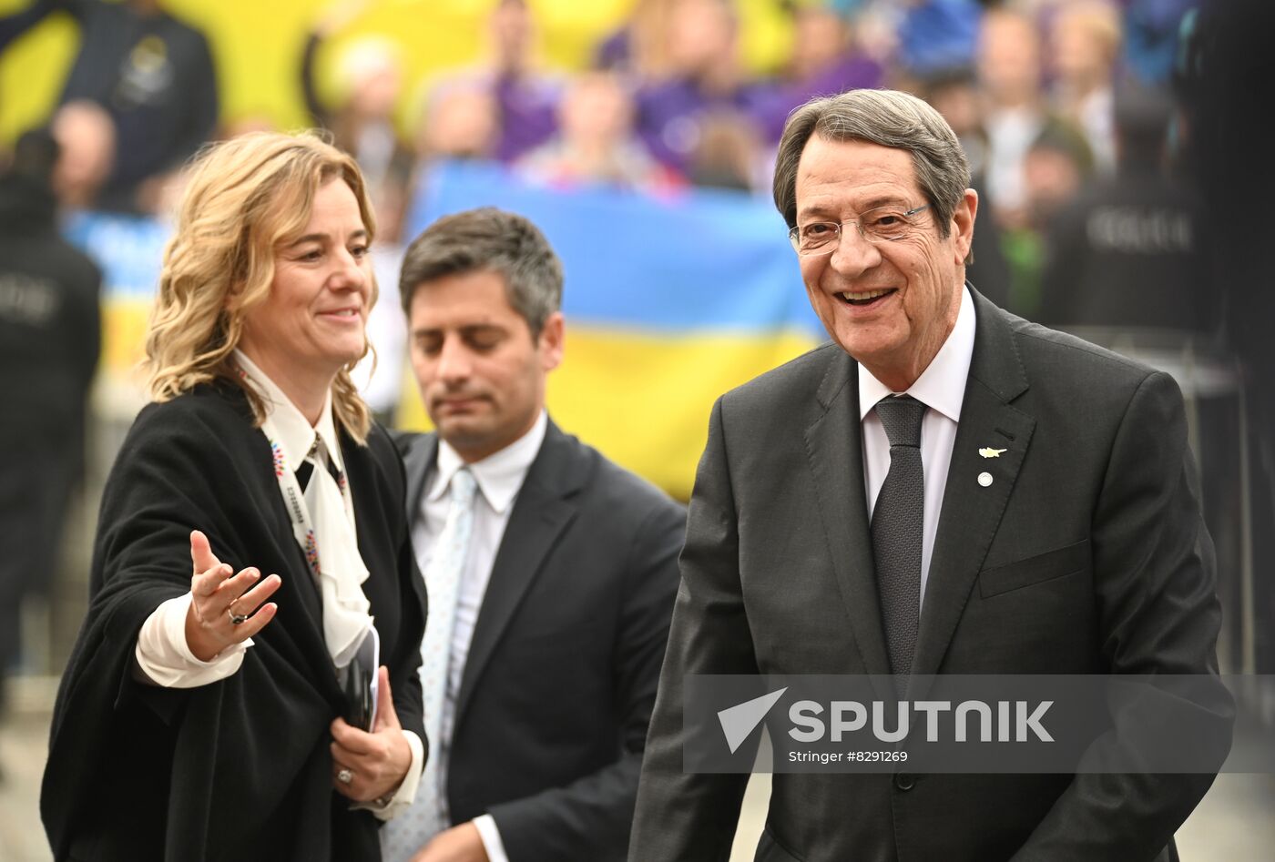 Czech Republic European Political Community Summit Arrival