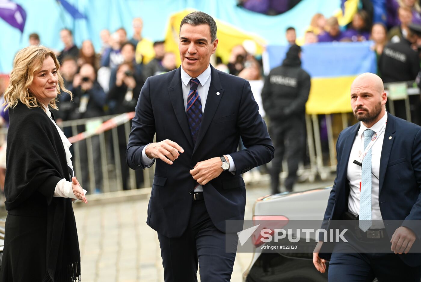 Czech Republic European Political Community Summit Arrival