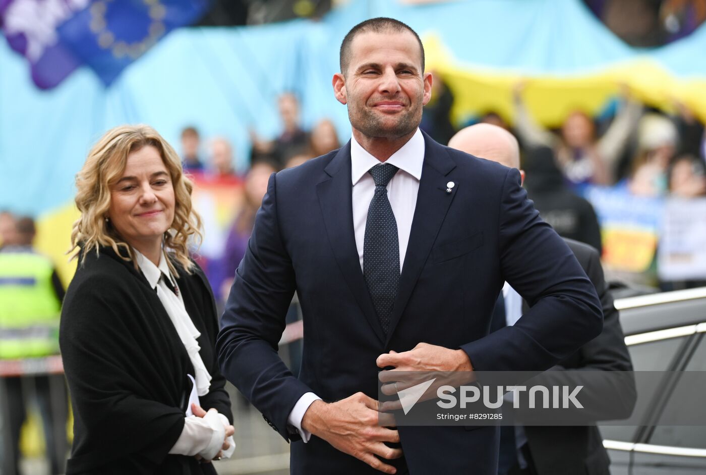 Czech Republic European Political Community Summit Arrival