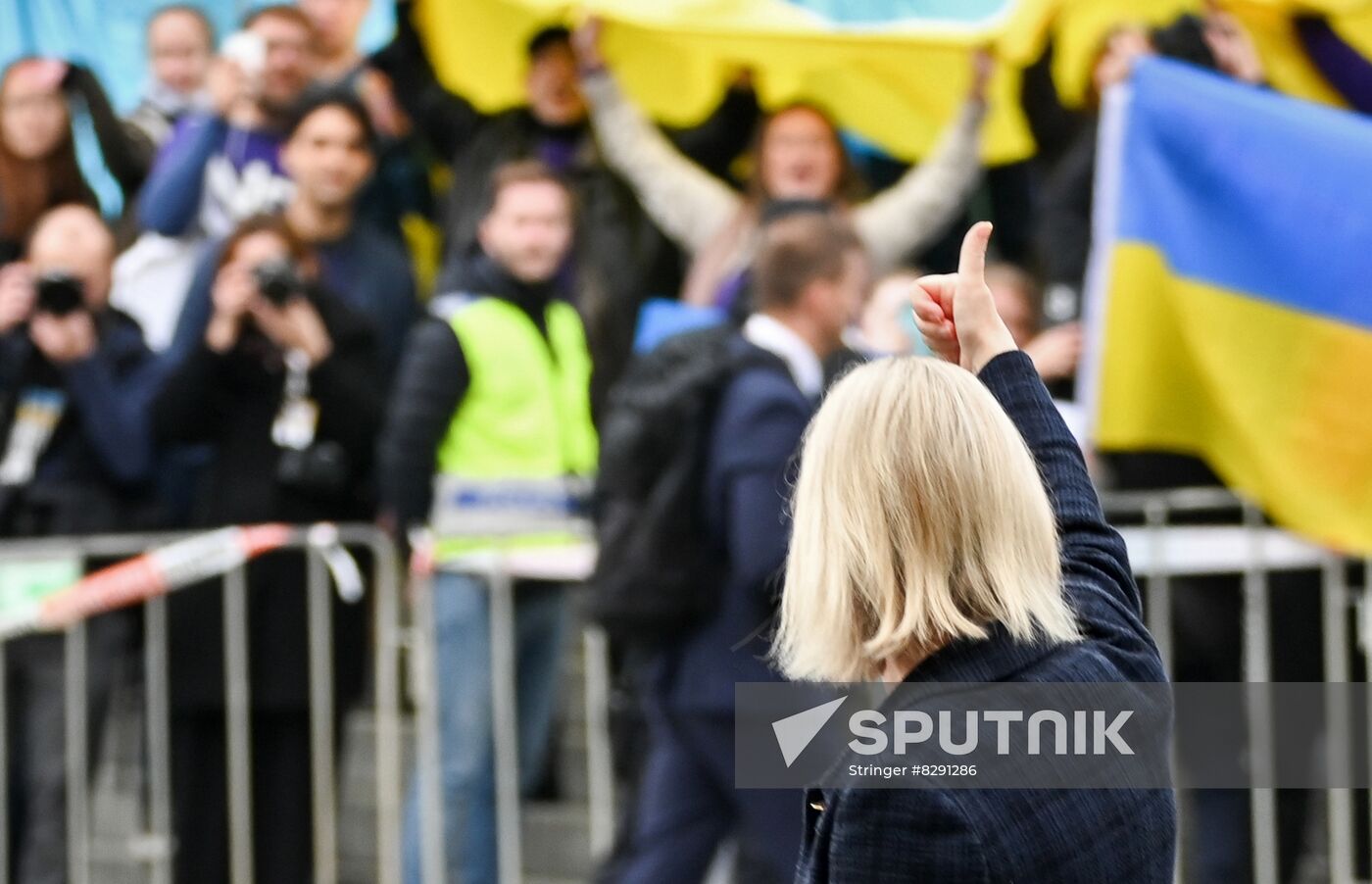Czech Republic European Political Community Summit Arrival