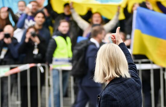 Czech Republic European Political Community Summit Arrival