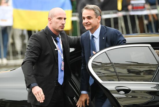 Czech Republic European Political Community Summit Arrival