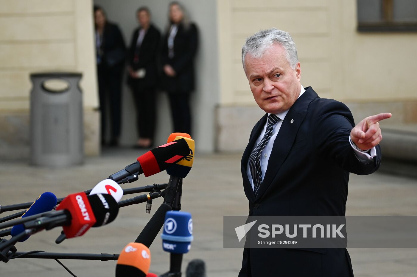 Czech Republic European Political Community Summit Arrival