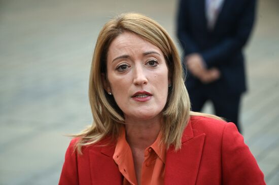 Czech Republic European Political Community Summit Arrival