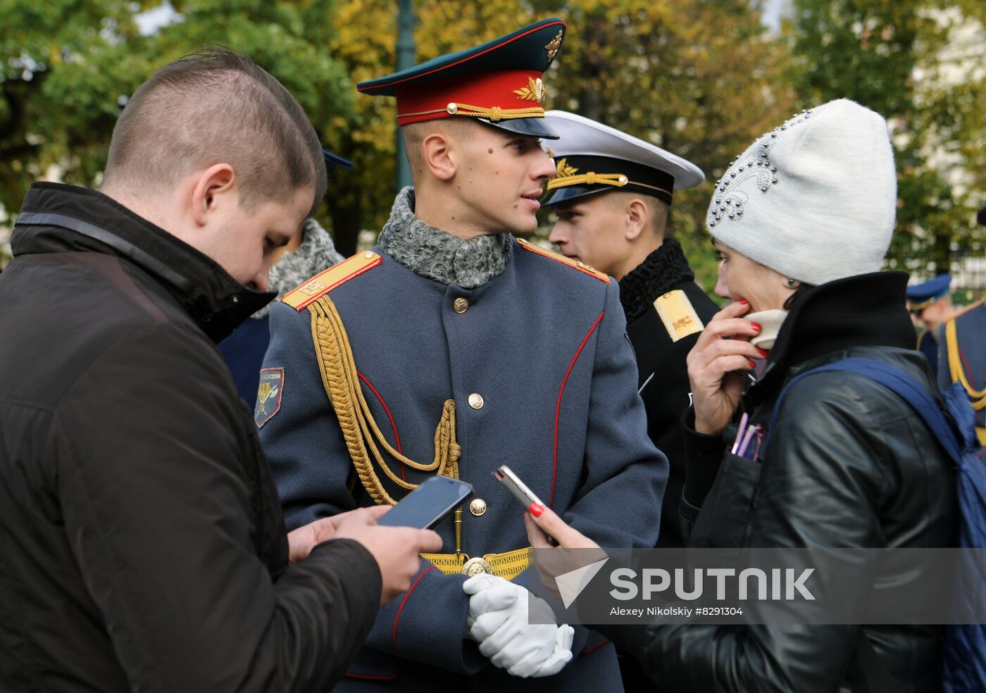 Russia Honor Guard Retirement Ceremony