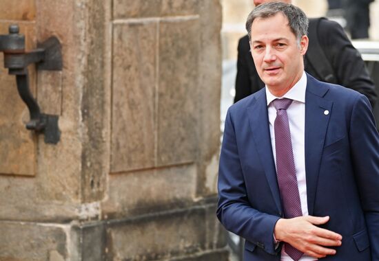 Czech Republic European Political Community Summit Arrival