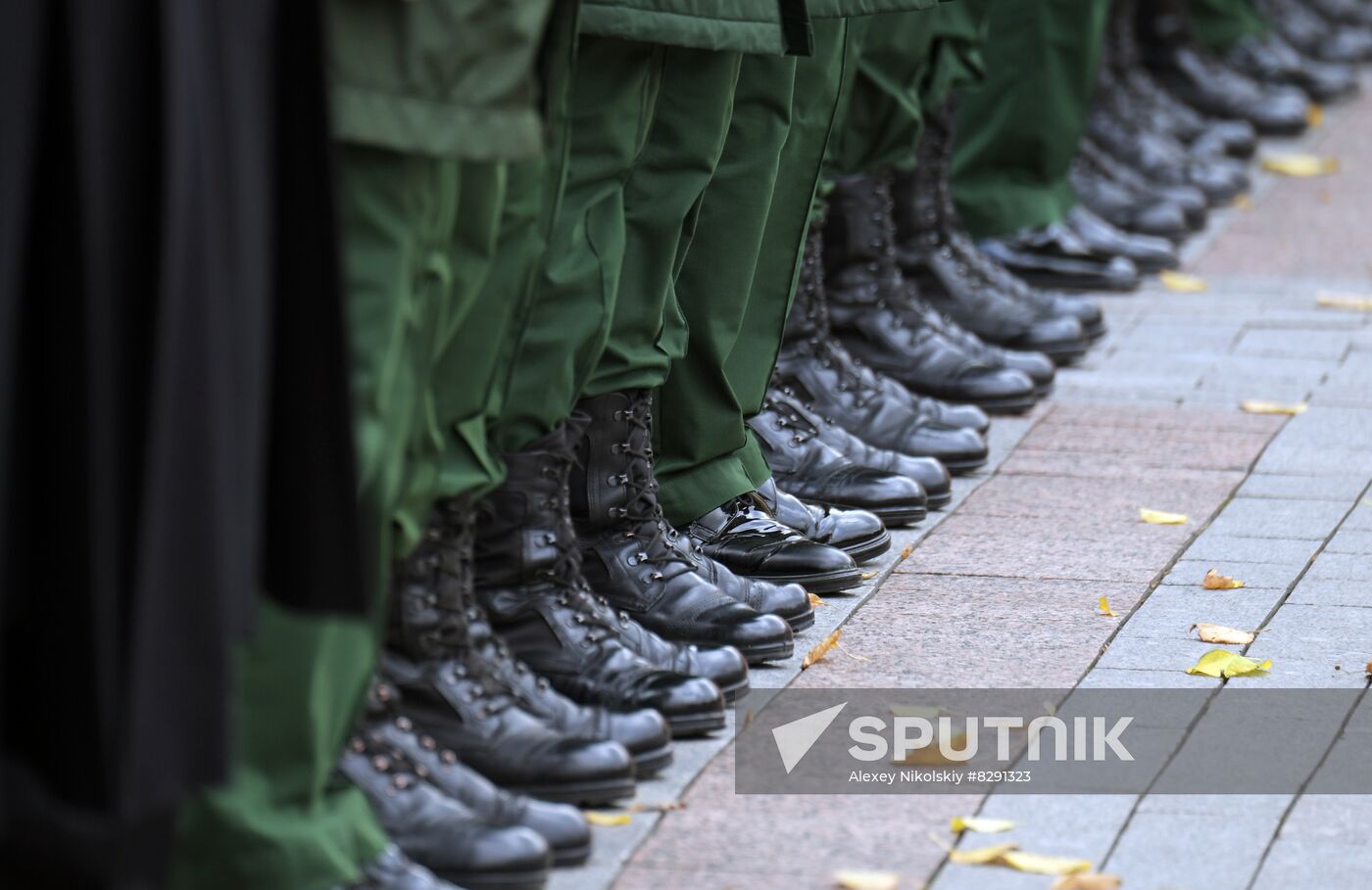 Russia Honor Guard Retirement Ceremony