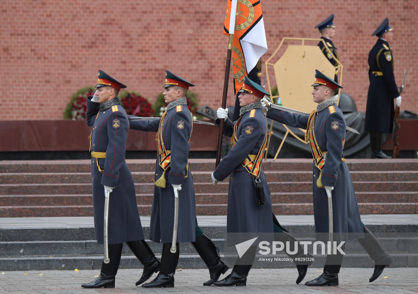 Russia Honor Guard Retirement Ceremony