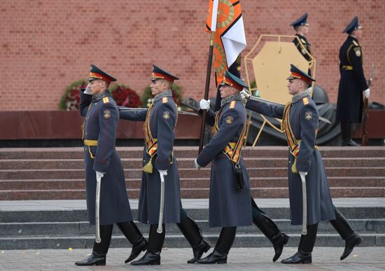 Russia Honor Guard Retirement Ceremony