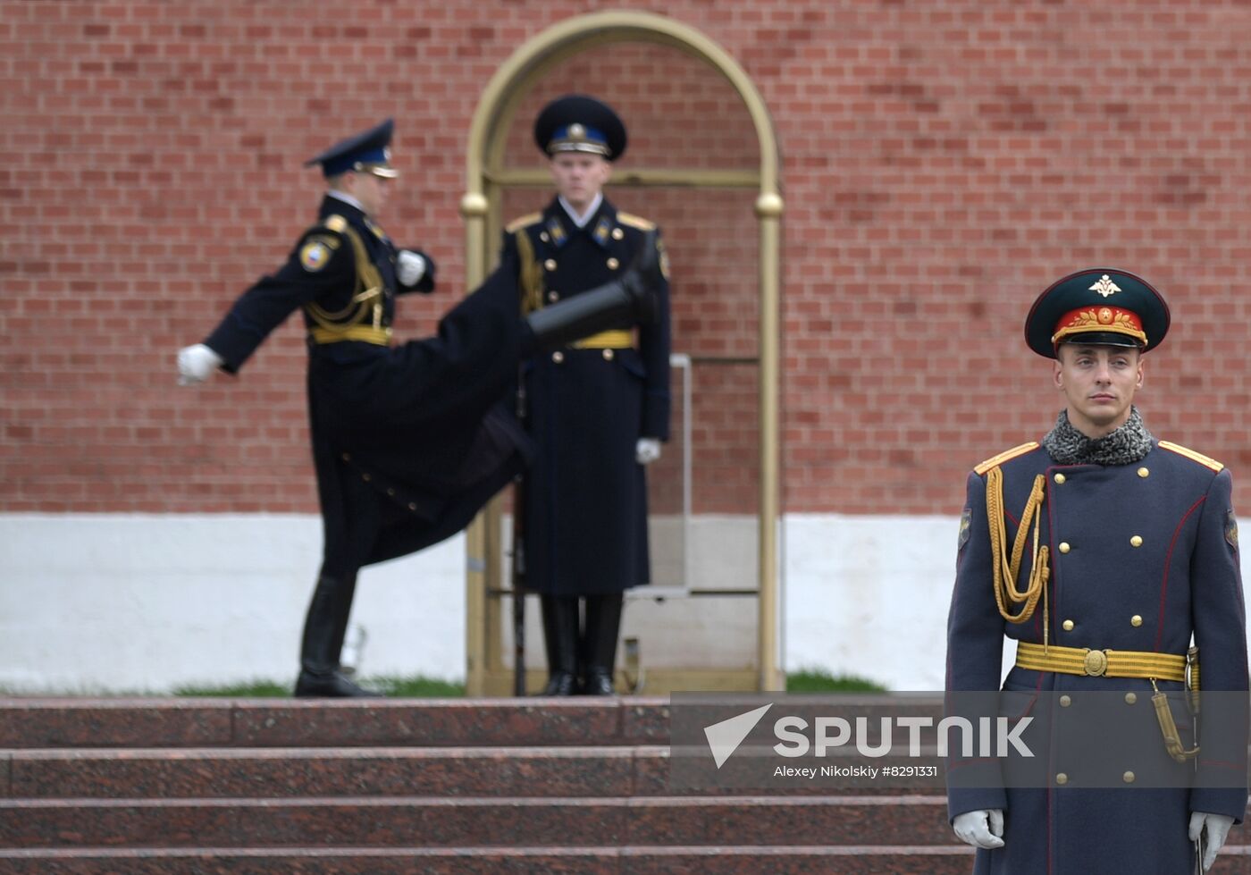 Russia Honor Guard Retirement Ceremony