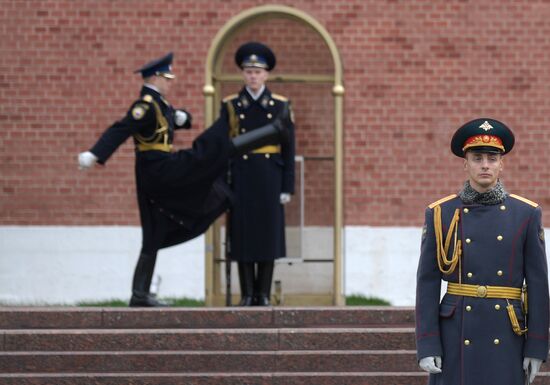 Russia Honor Guard Retirement Ceremony