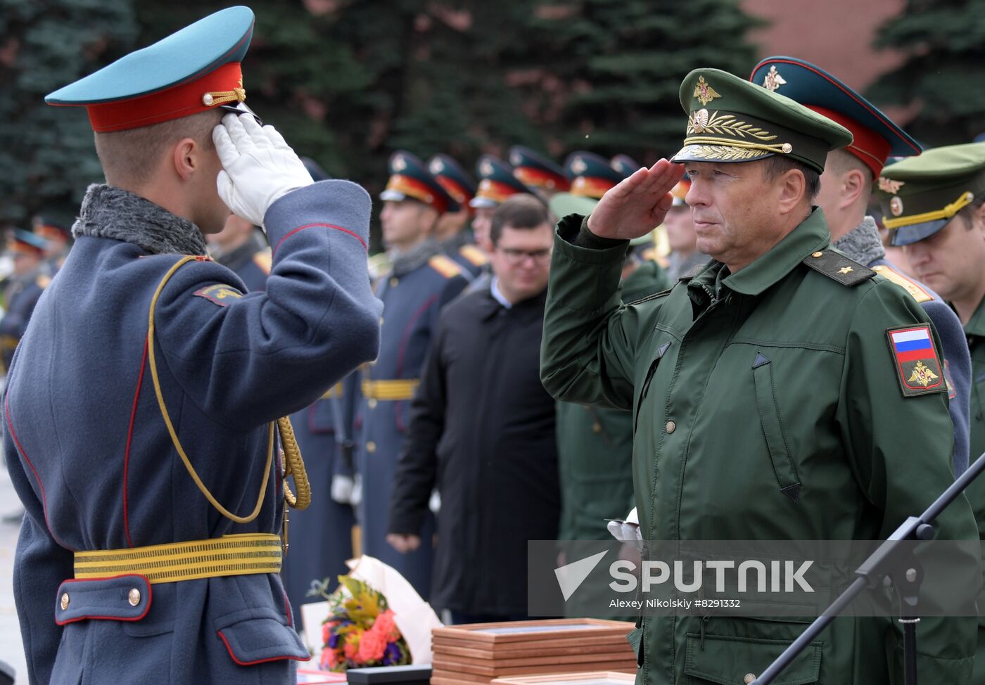 Russia Honor Guard Retirement Ceremony