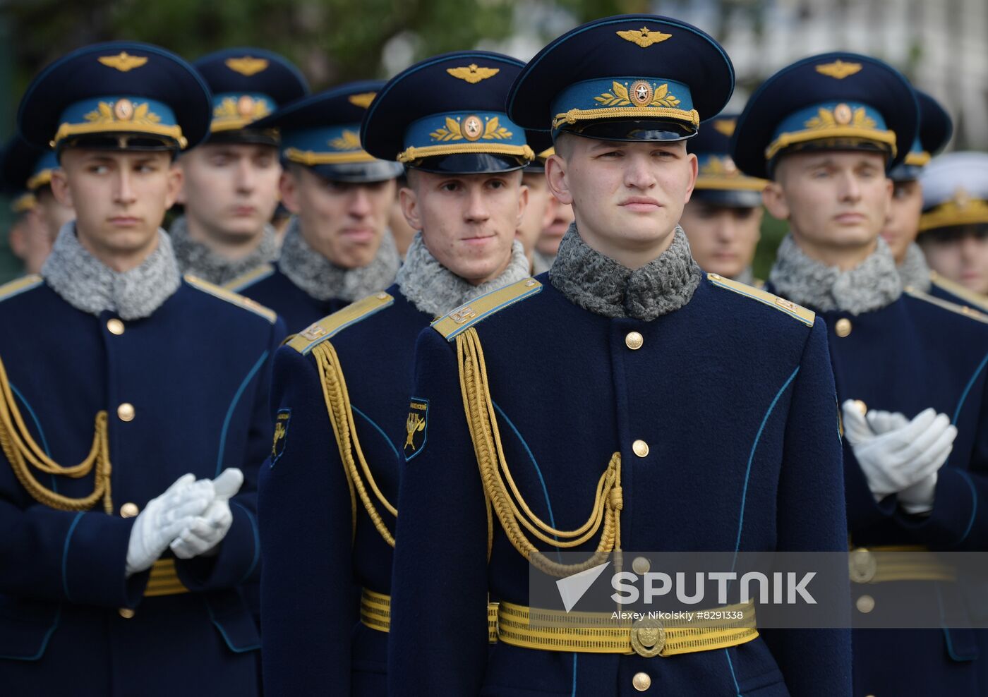 Russia Honor Guard Retirement Ceremony