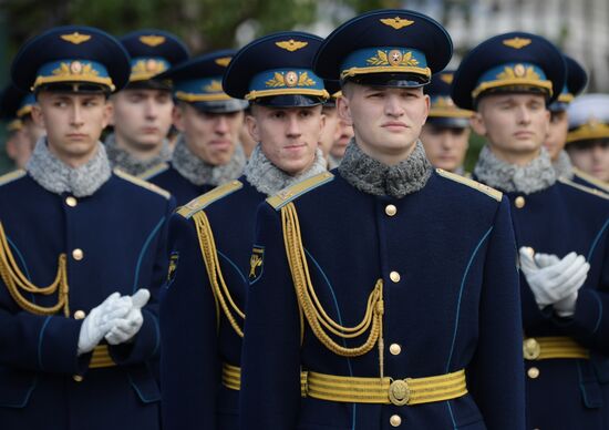 Russia Honor Guard Retirement Ceremony