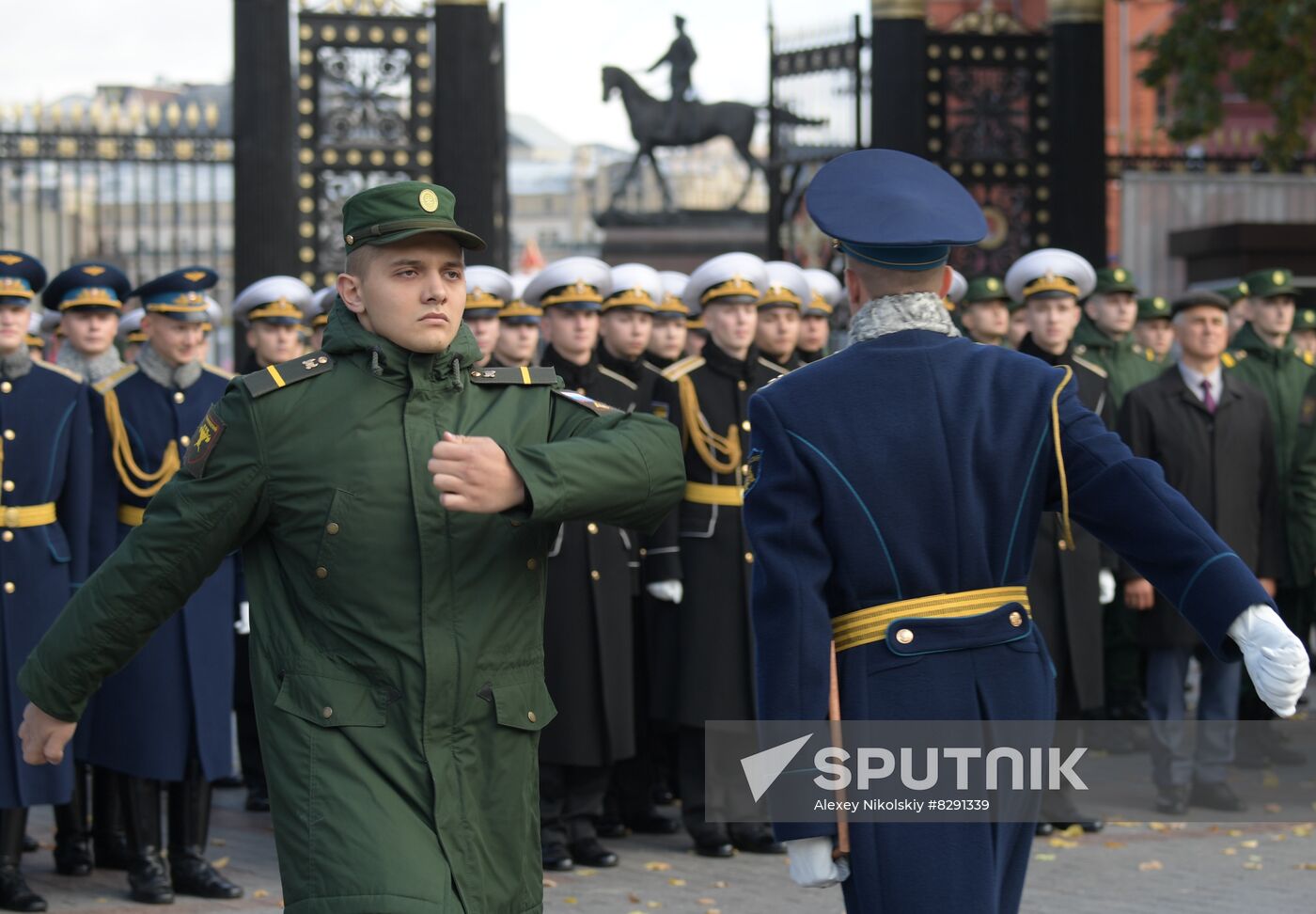 Russia Honor Guard Retirement Ceremony