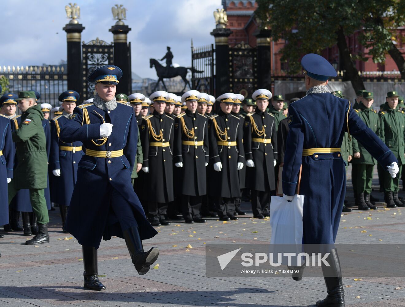 Russia Honor Guard Retirement Ceremony