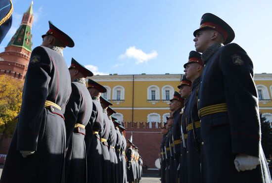 Russia Honor Guard Retirement Ceremony